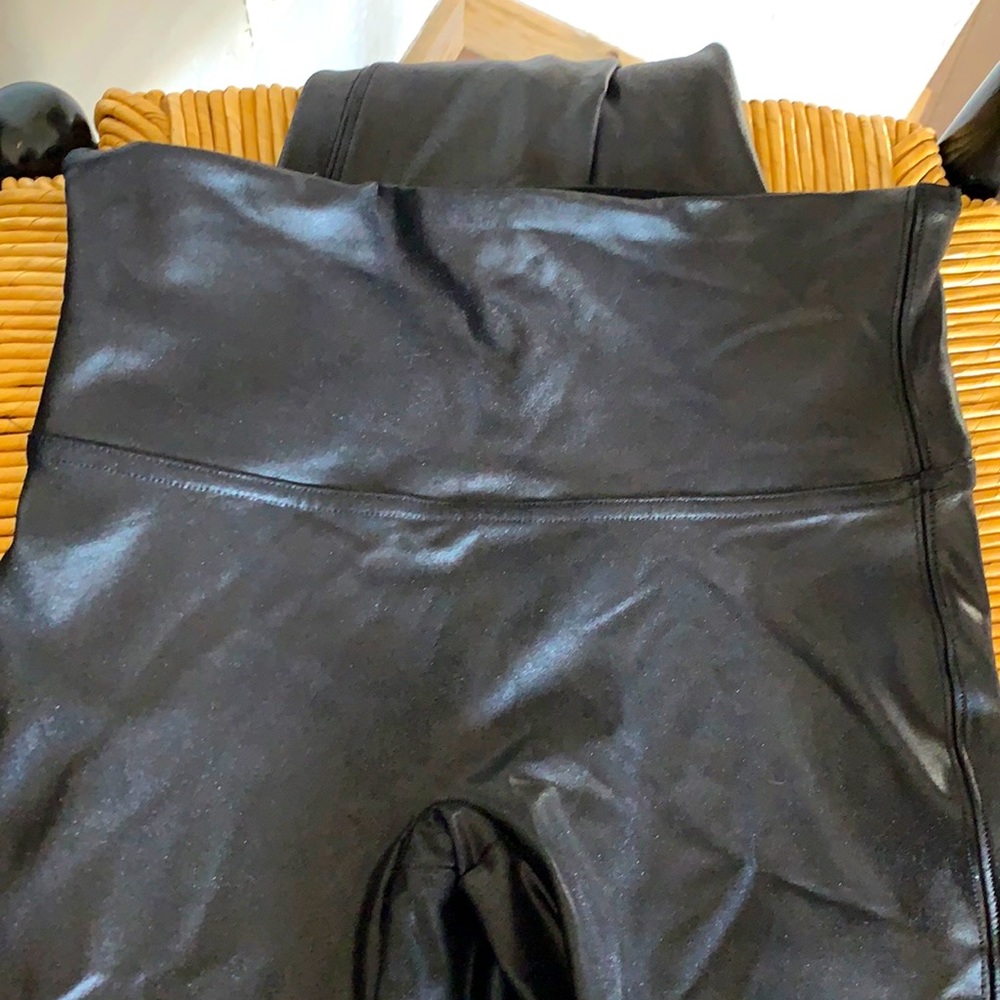 Spanx, medium, 'plether' black